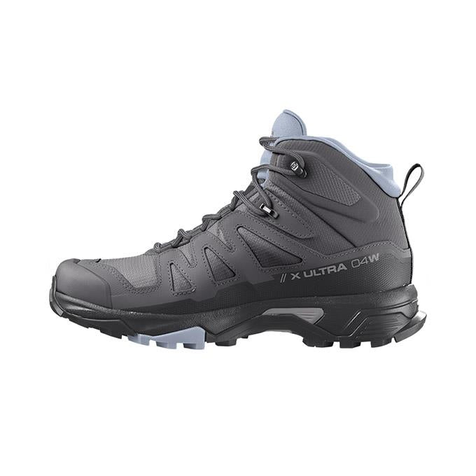 Salomon X Ultra 4 Mıd Gtx W Kadın Magnet/Black/Zen Blue Outdoor Bot
