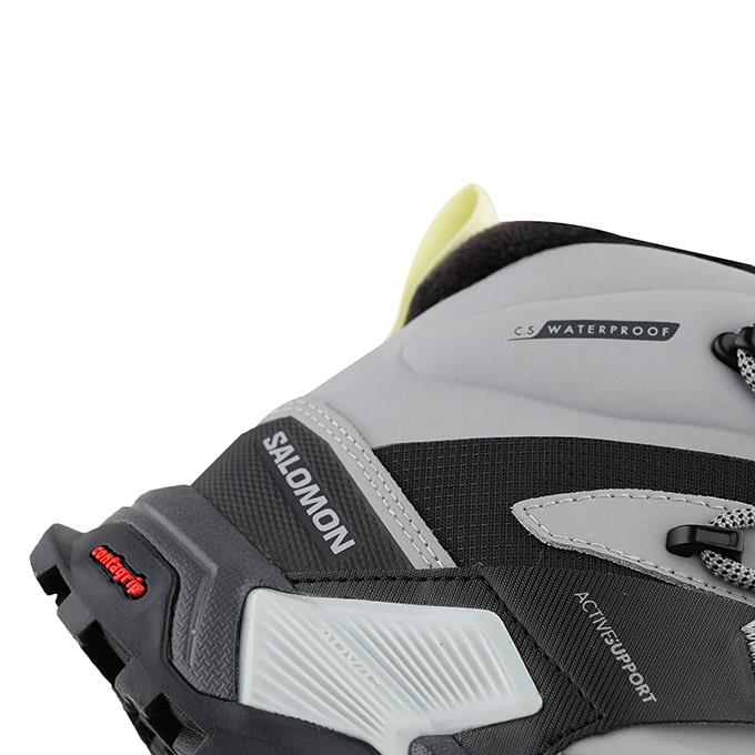 Salomon X Ultra 4 Mıd Wınter W Kadın Monument/Black/Charlock Outdoor Bot