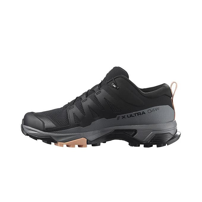 Salomon X Ultra 4 W Kadın Black/Quiet Shade/Sirocco Outdoor Ayakkabı