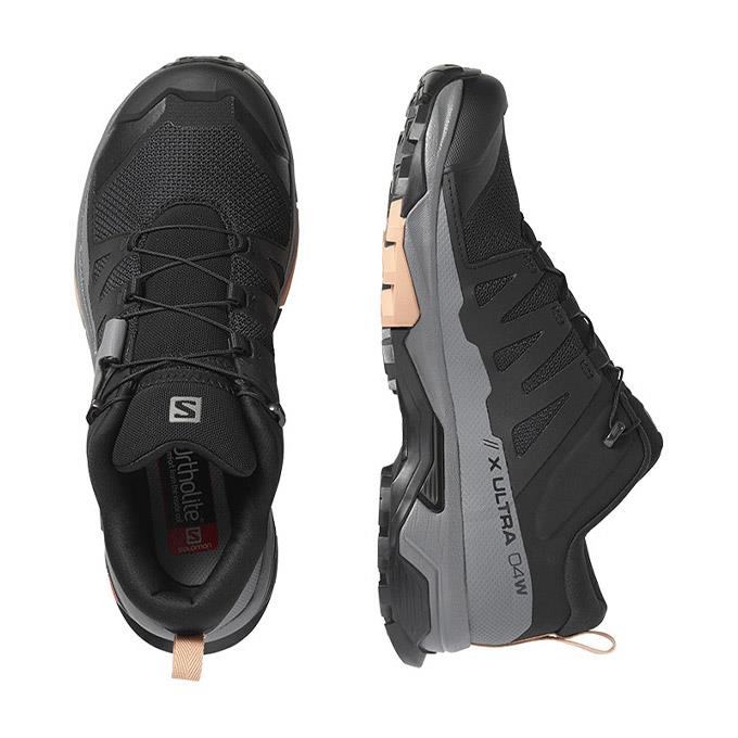 Salomon X Ultra 4 W Kadın Black/Quiet Shade/Sirocco Outdoor Ayakkabı