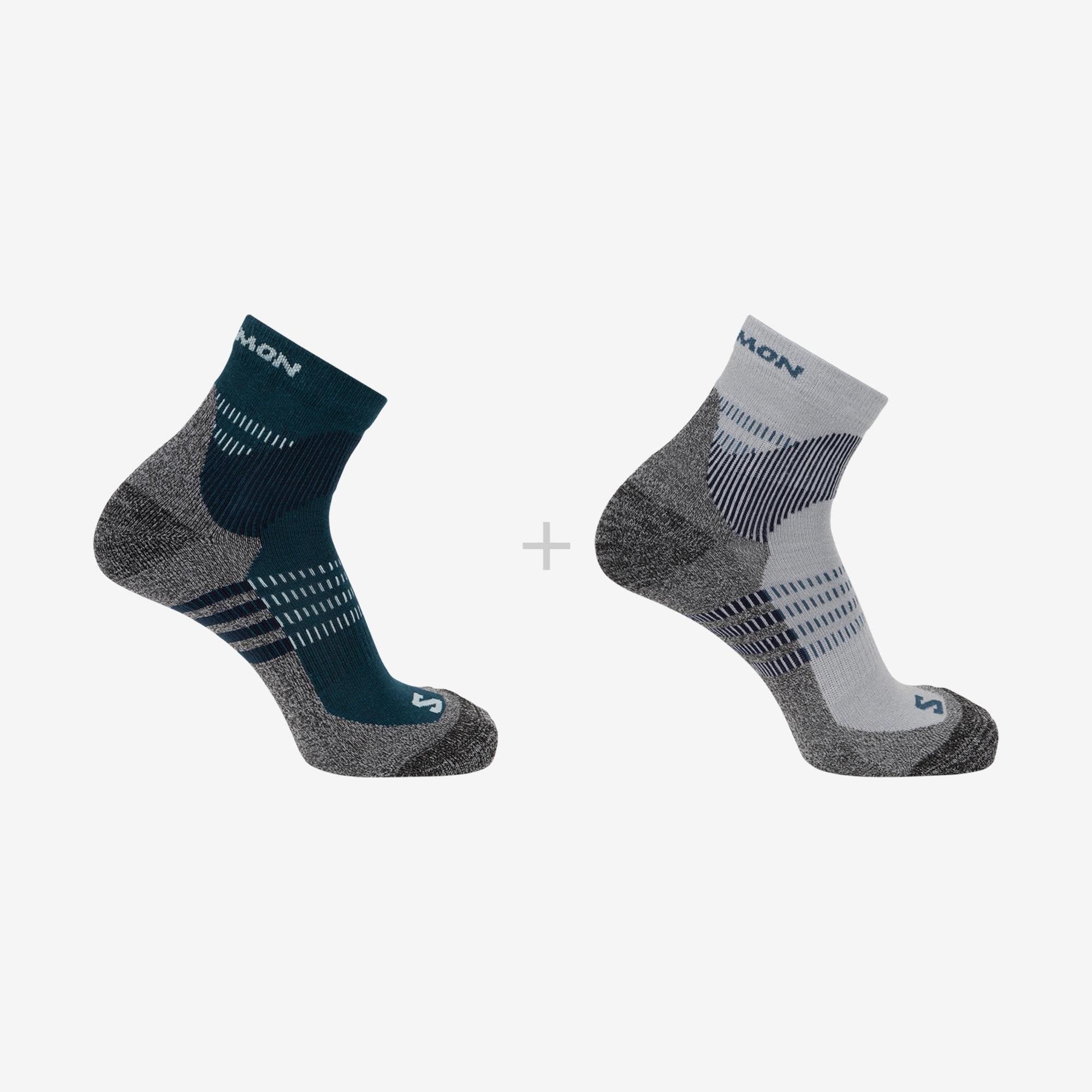 Salomon X Ultra Access Quarter 2 Unisex Çorap - Çok Renkli