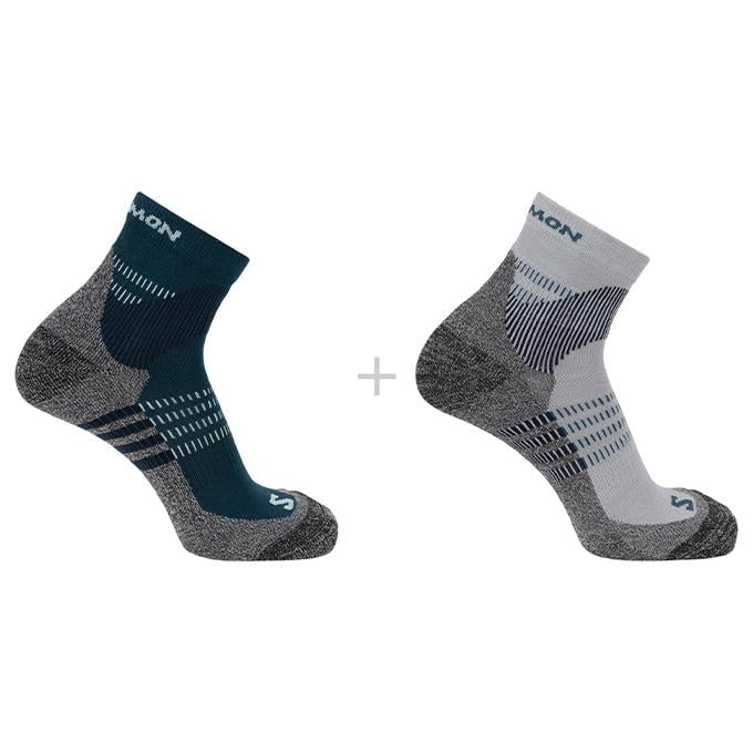 Salomon X Ultra Access Quarter 2 Unisex Quarry/Stargazer Çorap
