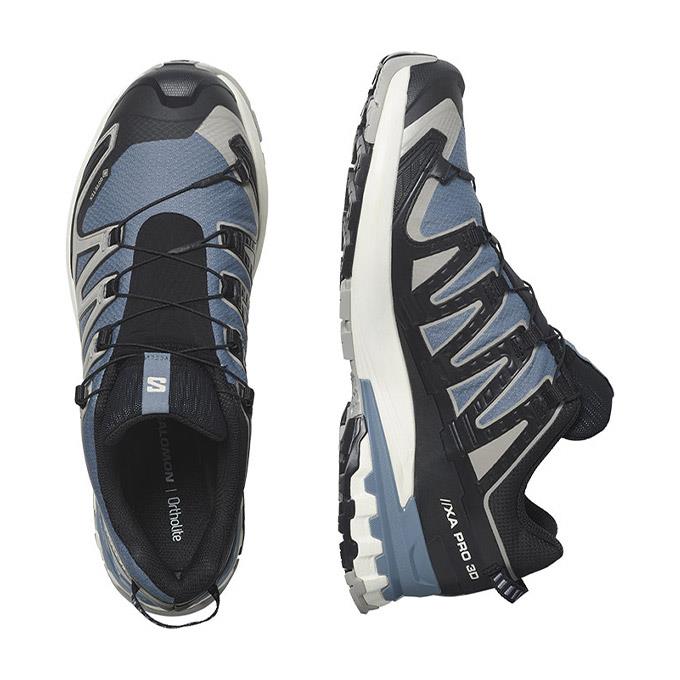Salomon Xa Pro 3D V9 Gtx Erkek Flint Stone/Black/Ghost Gray Outdoor Ayakkabı