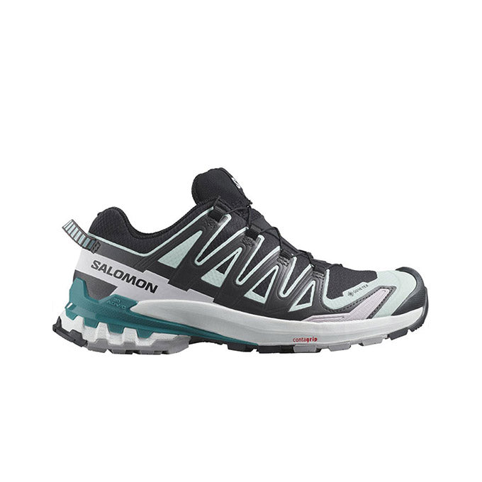 Salomon Xa Pro 3D V9 Gtx W Kadın Black/Bleached Aqua/Harbor Blue Outdoor Ayakkabı
