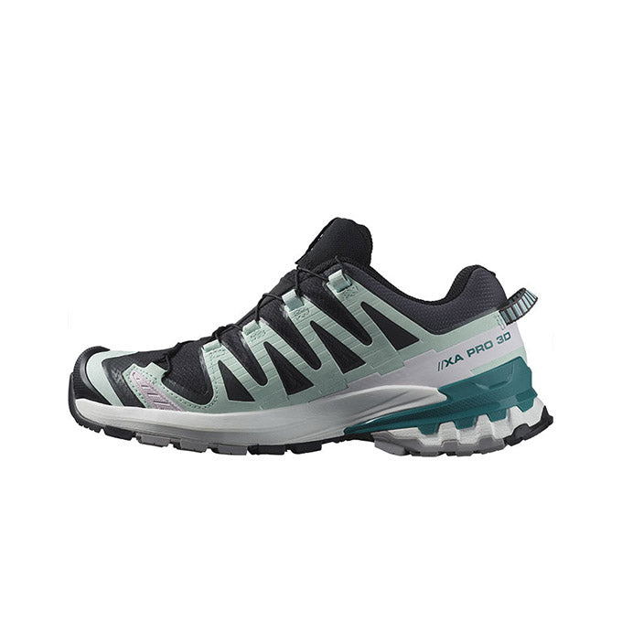 Salomon Xa Pro 3D V9 Gtx W Kadın Black/Bleached Aqua/Harbor Blue Outdoor Ayakkabı
