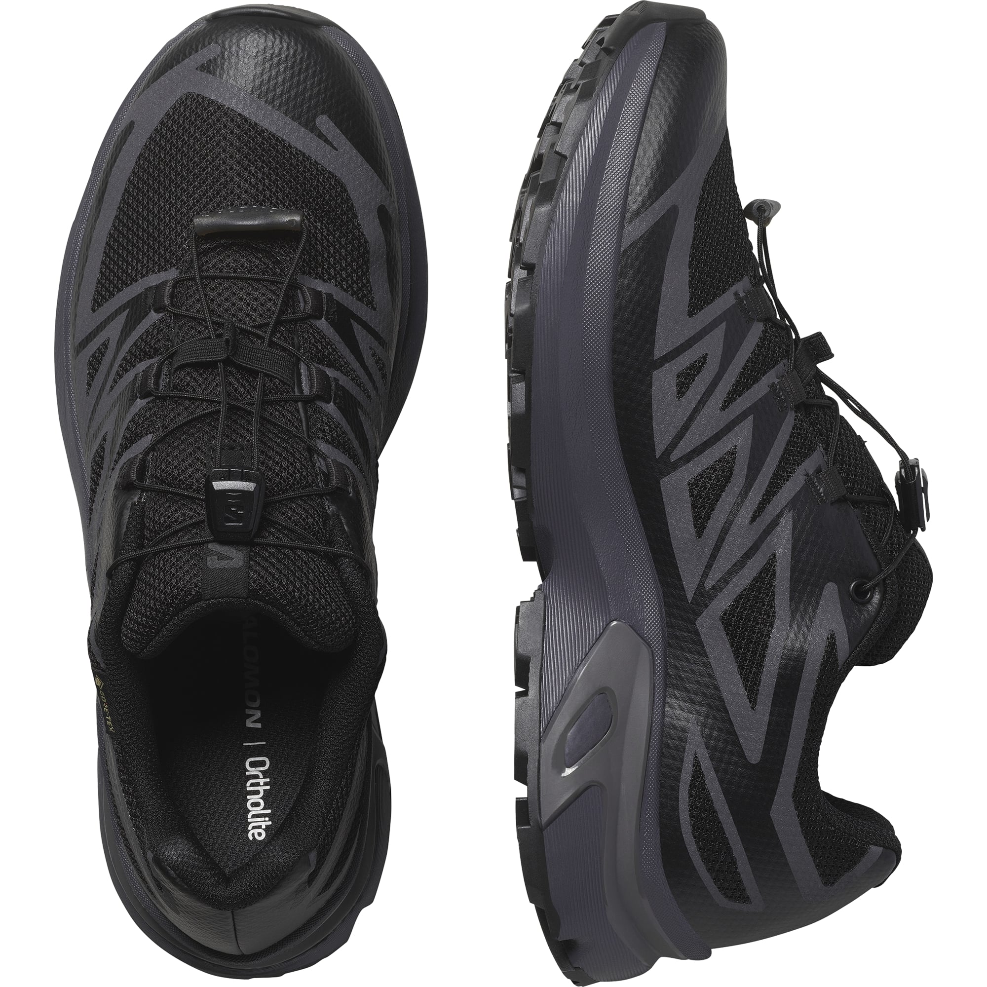 Salomon XT-EVR Gore-Tex Kadın Sneaker - Siyah-Siyah