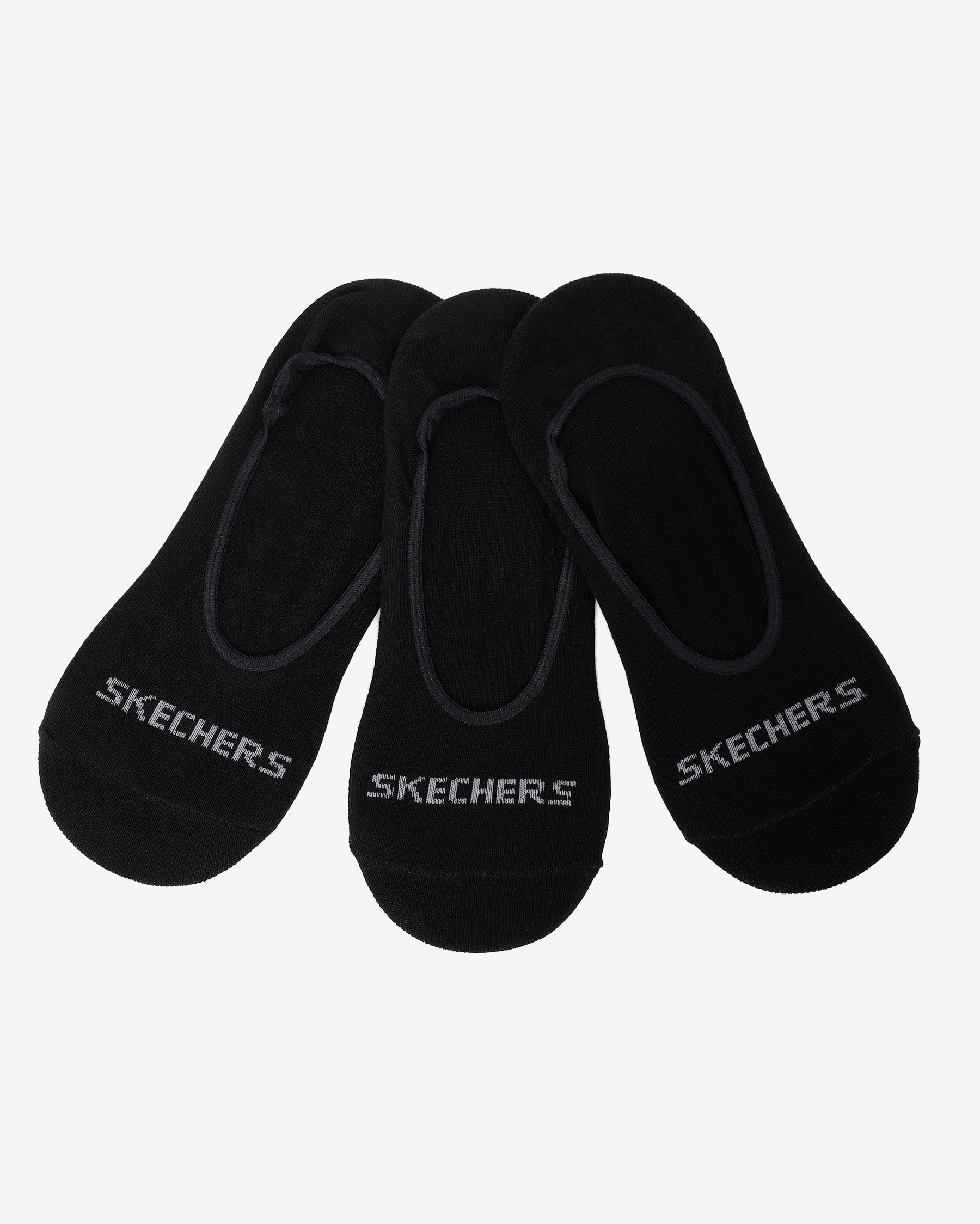 Skechers 3 Pack Liner Siyah Unisex Çorap