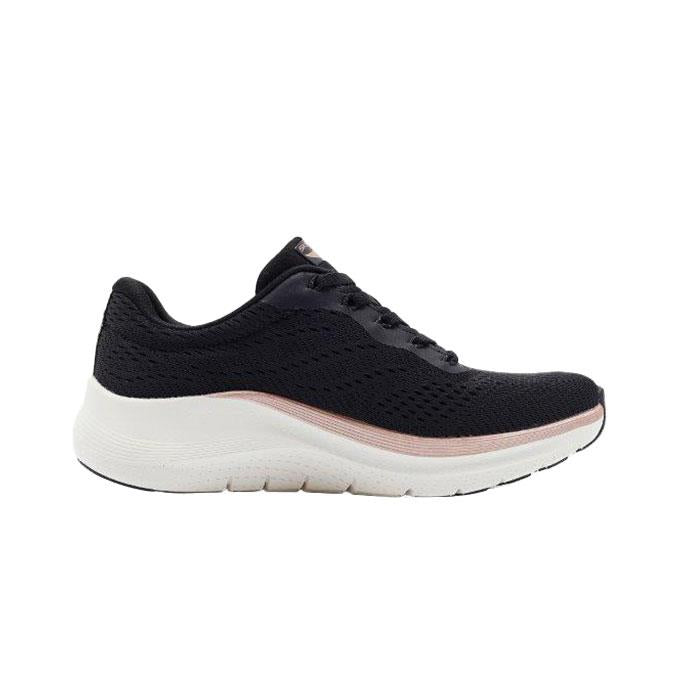Skechers Arch Fit 2.0 - Glow The Distance Kadın Siyah/Pembe Altın Koşu - Yürüyüş Ayakkabısı