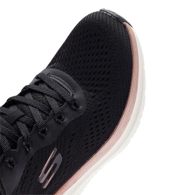 Skechers Arch Fit 2.0 - Glow The Distance Kadın Siyah/Pembe Altın Koşu - Yürüyüş Ayakkabısı