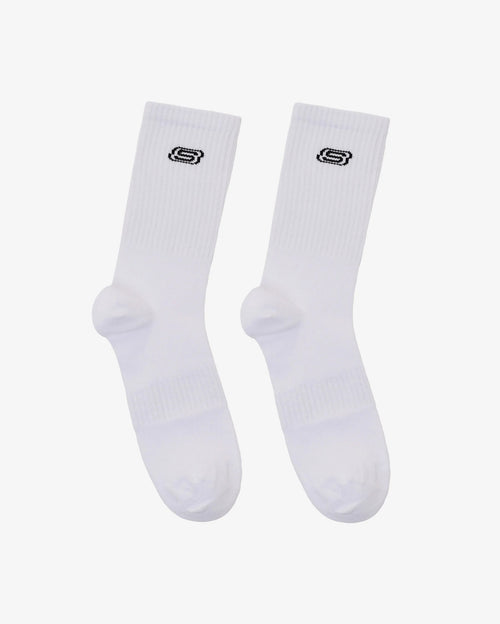 Skechers  Athleisure S Logo 2 Pack Unisex Çorap - Beyaz