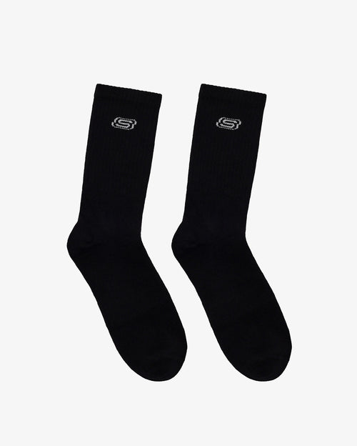 Skechers  Athleisure S Logo 2 Pack Unisex Çorap - Siyah