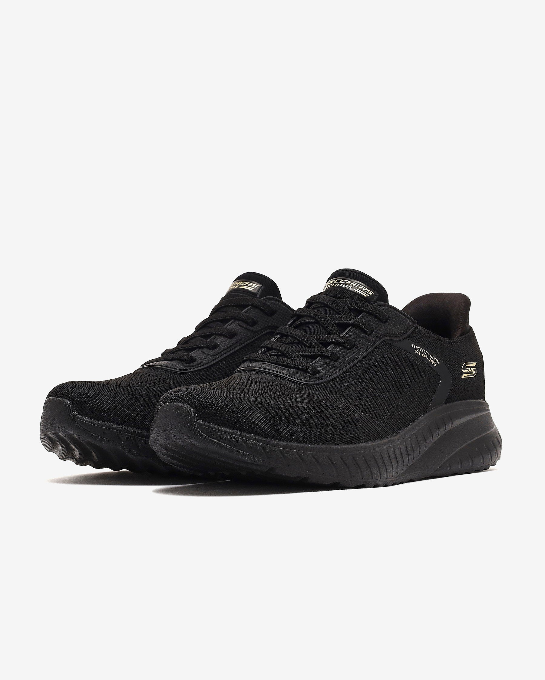 Skechers Bobs Squad Chaos Current Muse Kadın Siyah Sneaker
