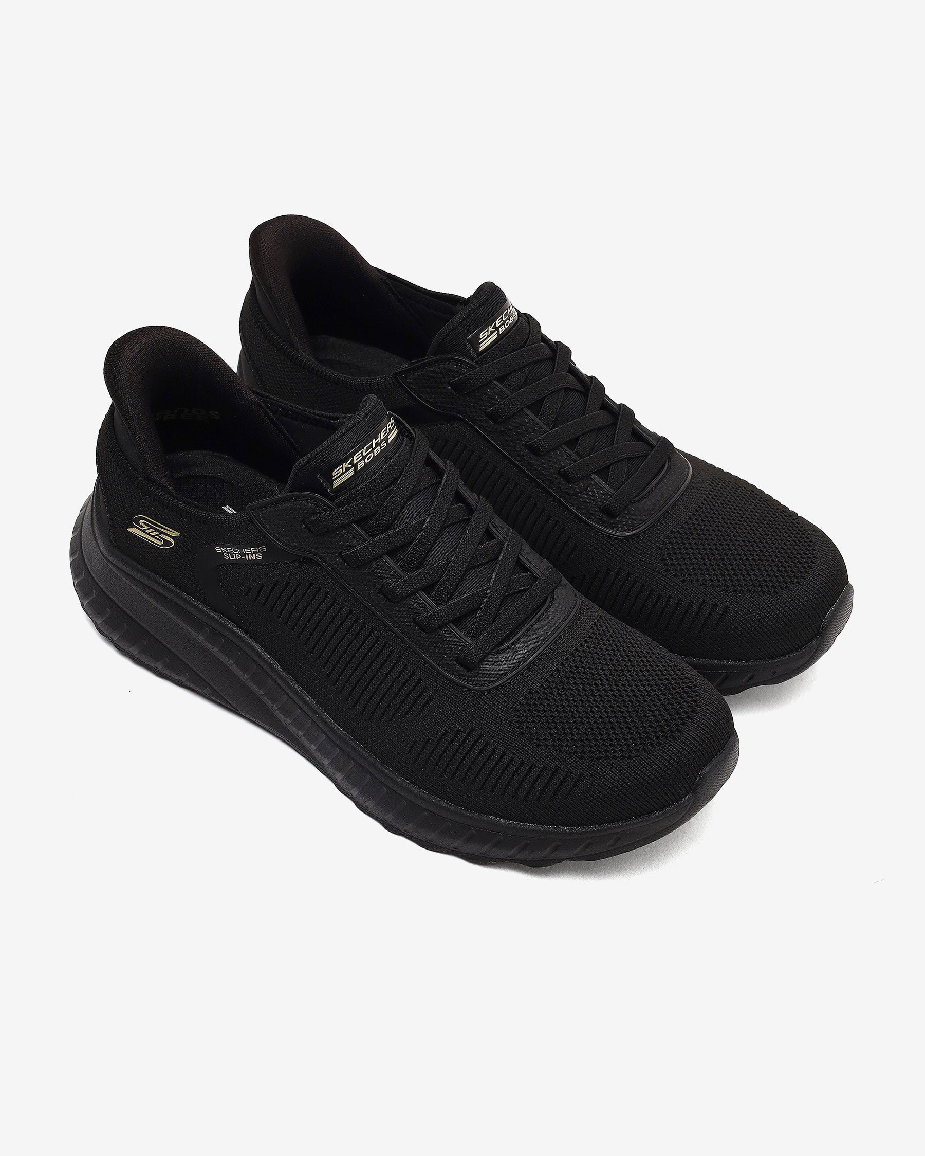 Skechers Bobs Squad Chaos Current Muse Kadın Siyah Sneaker