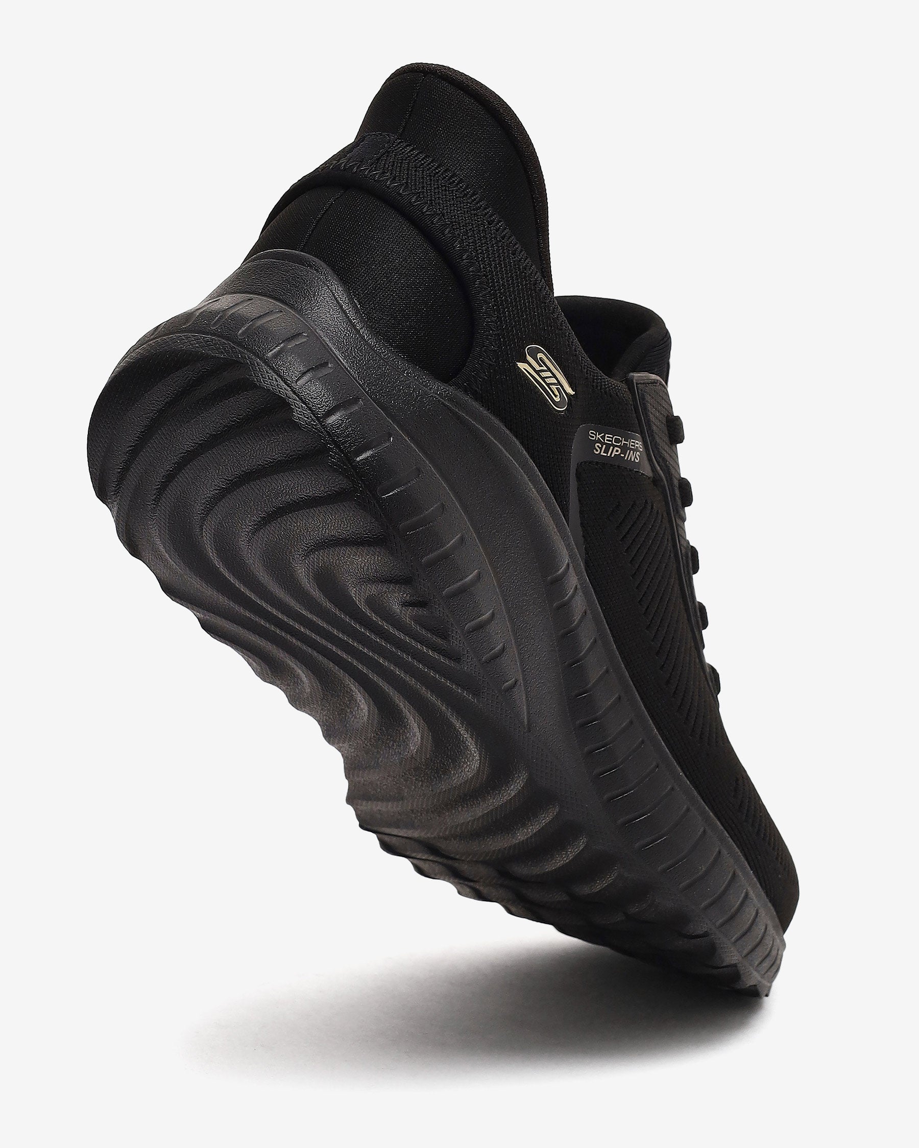 Skechers Bobs Squad Chaos Current Muse Kadın Siyah Sneaker