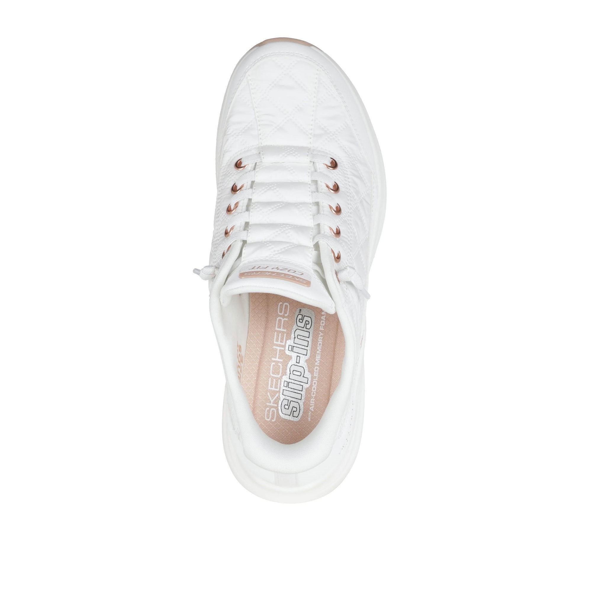 Skechers Contour Foam Golden Hour Kadın Günlük Spor Ayakkabı - Beyaz