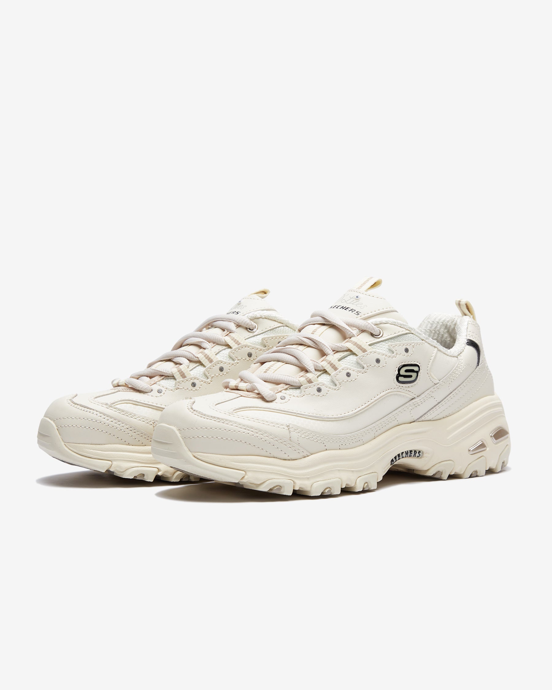 Skechers D Lites 11931 Fresh Start Beyaz Kadın Sneaker