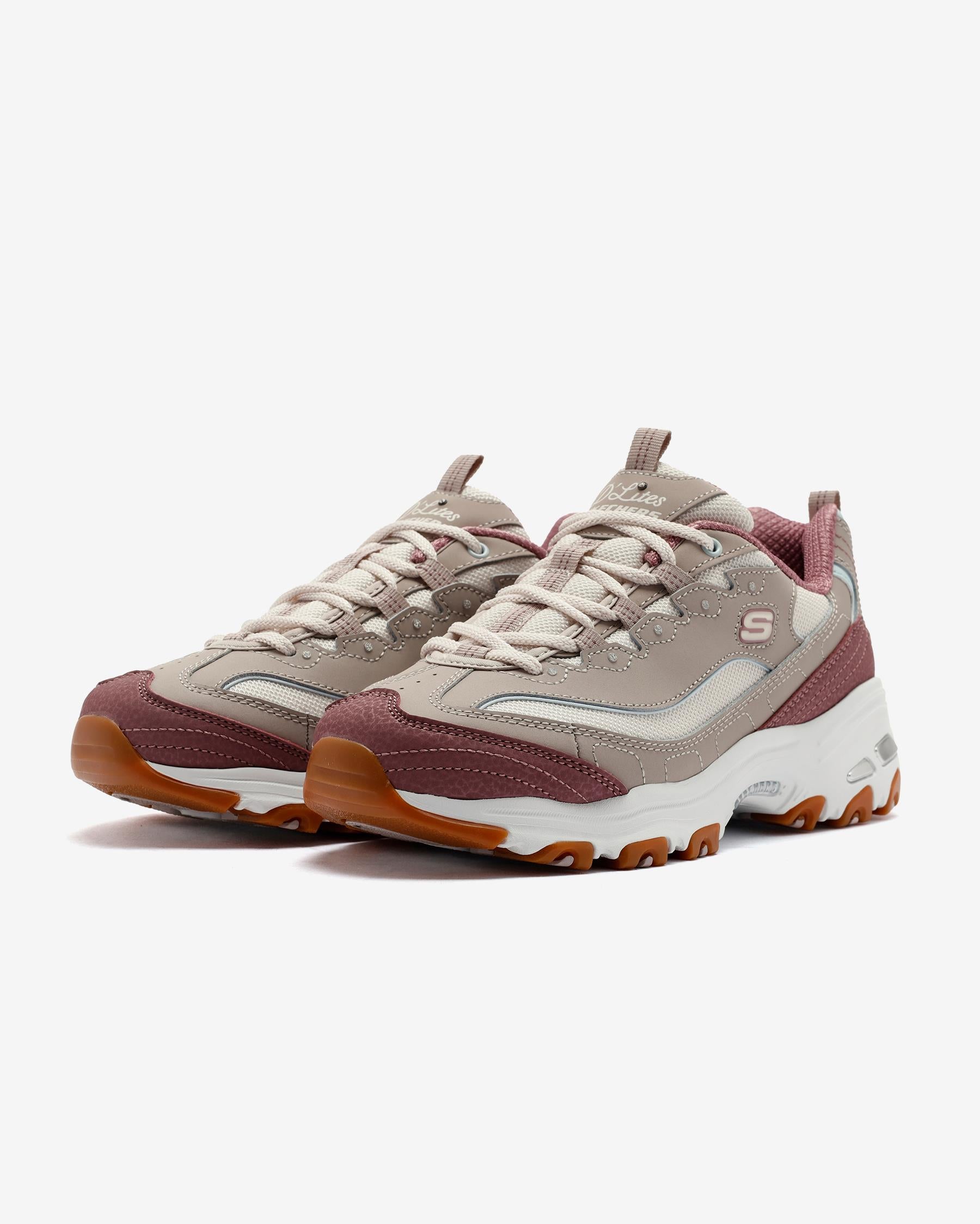 Skechers D'Lites - Popular Vote Kadın Taupe/Multı Sneaker