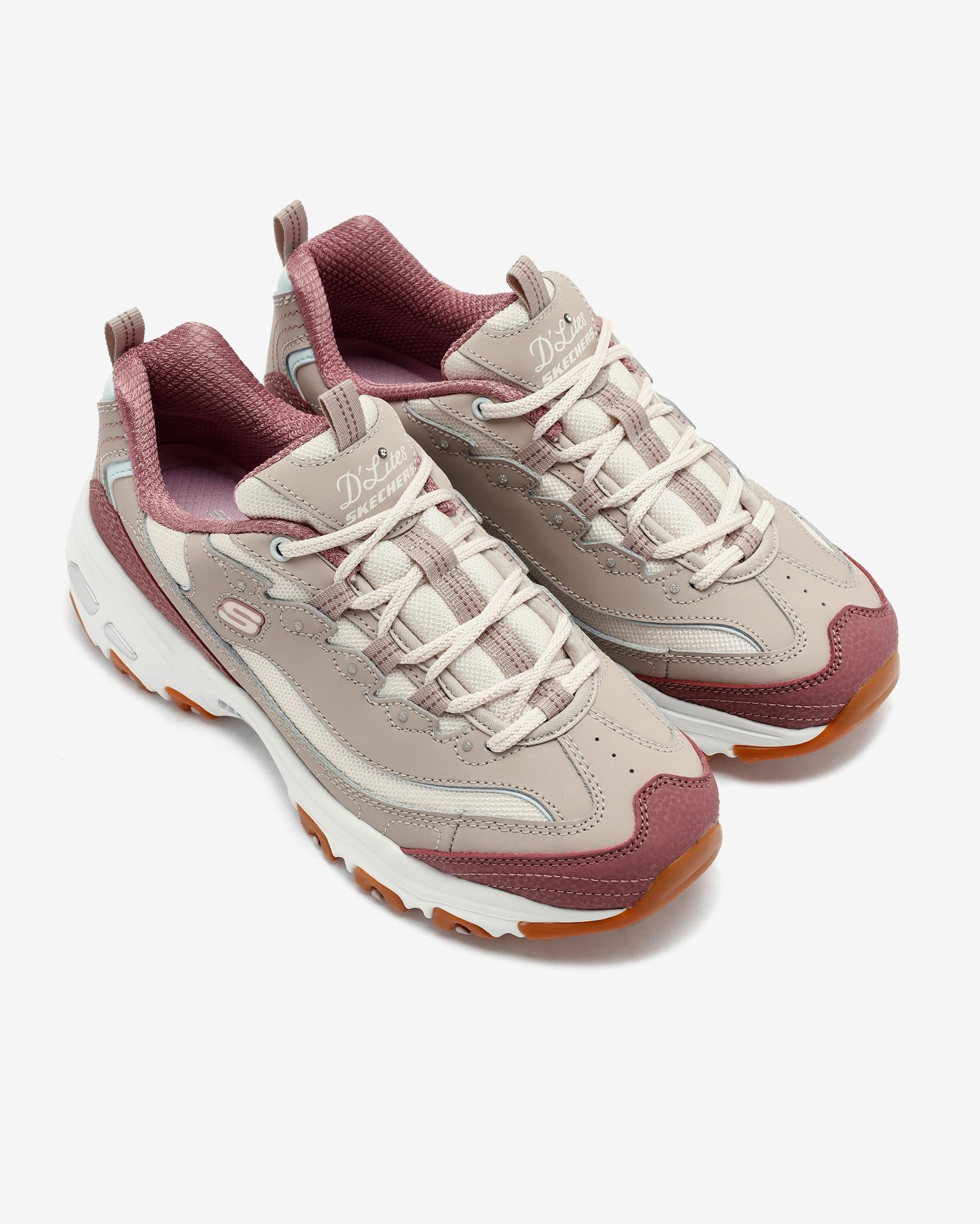 Skechers D'Lites - Popular Vote Kadın Taupe/Multı Sneaker