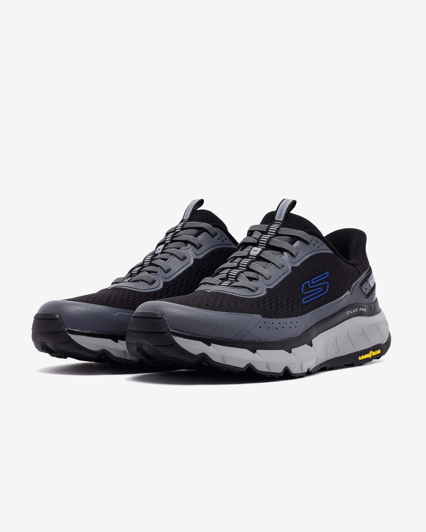 Skechers D Lux Pro Wilderville Siyah Erkek Koşu Ayakkabısı