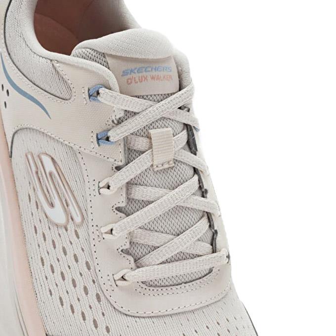 Skechers D'Lux Walker 2.0-Daisy Doll Kadın Natürel/Çoklu Sneaker