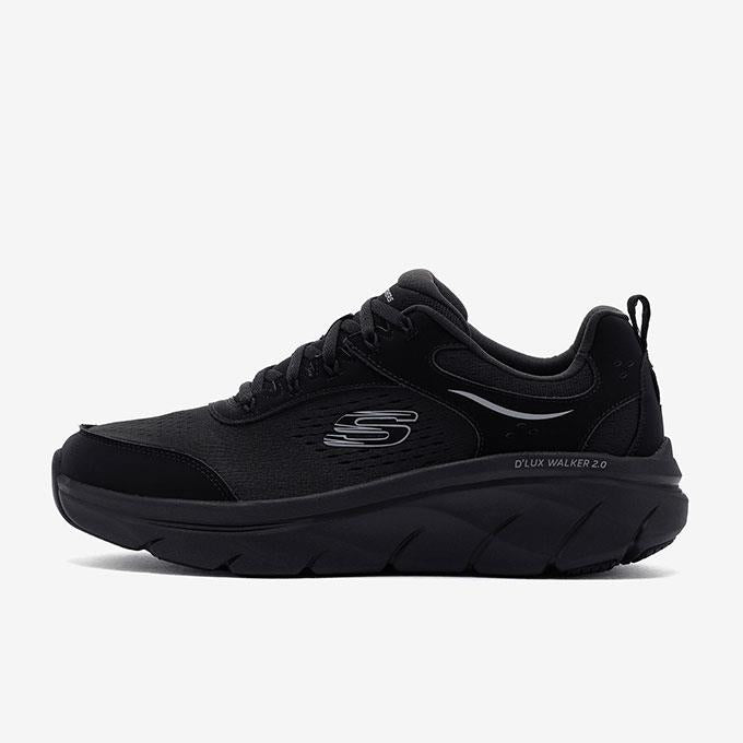 Skechers D Lux Walker 2.0 Durven Gri Erkek Sneaker
