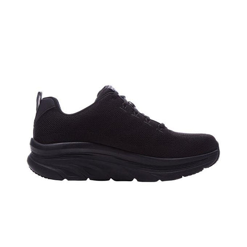 Skechers D Lux Walker Get Oasis Kadın Koşu Ayakkabısı - Siyah