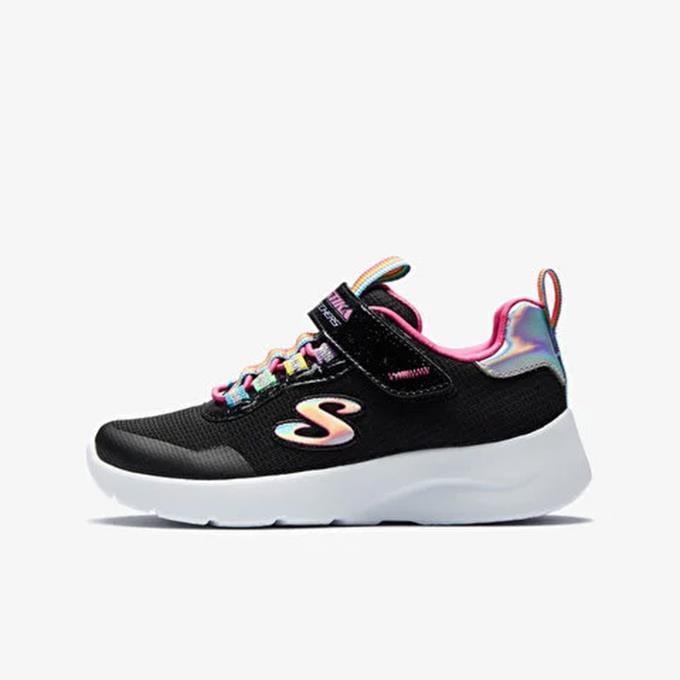 Skechers Dynamight 2.0 - Rockin# Rainbow Çocuk - Kız Siyah/Çoklu Sneaker