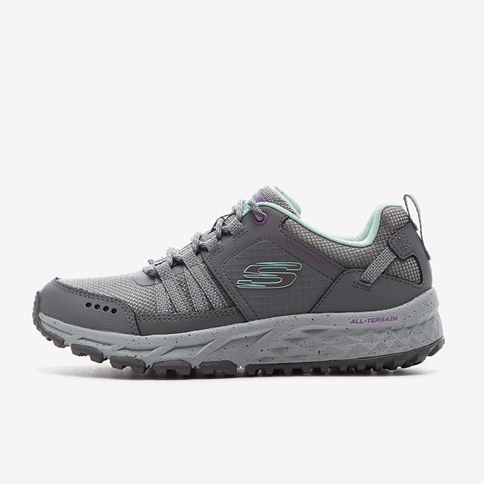 Skechers Escape Plan Kadın Gri/Açık Mavi Outdoor Ayakkabı