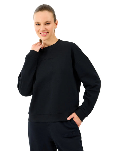 Skechers Essential Crewneck Kadın Sweatshirt - Siyah