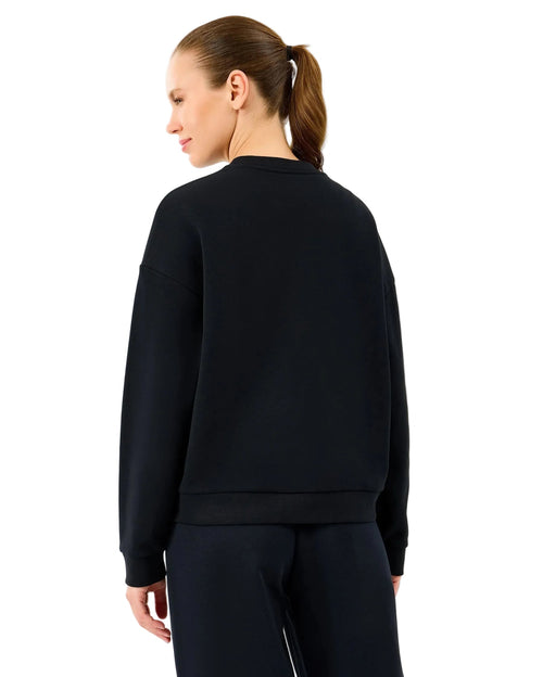 Skechers Essential Crewneck Kadın Sweat - Siyah