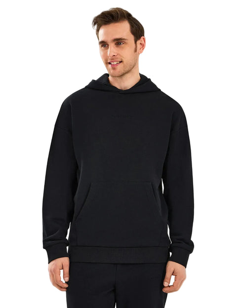 Skechers Essential Hoodie Erkek Sweatshirt - Siyah