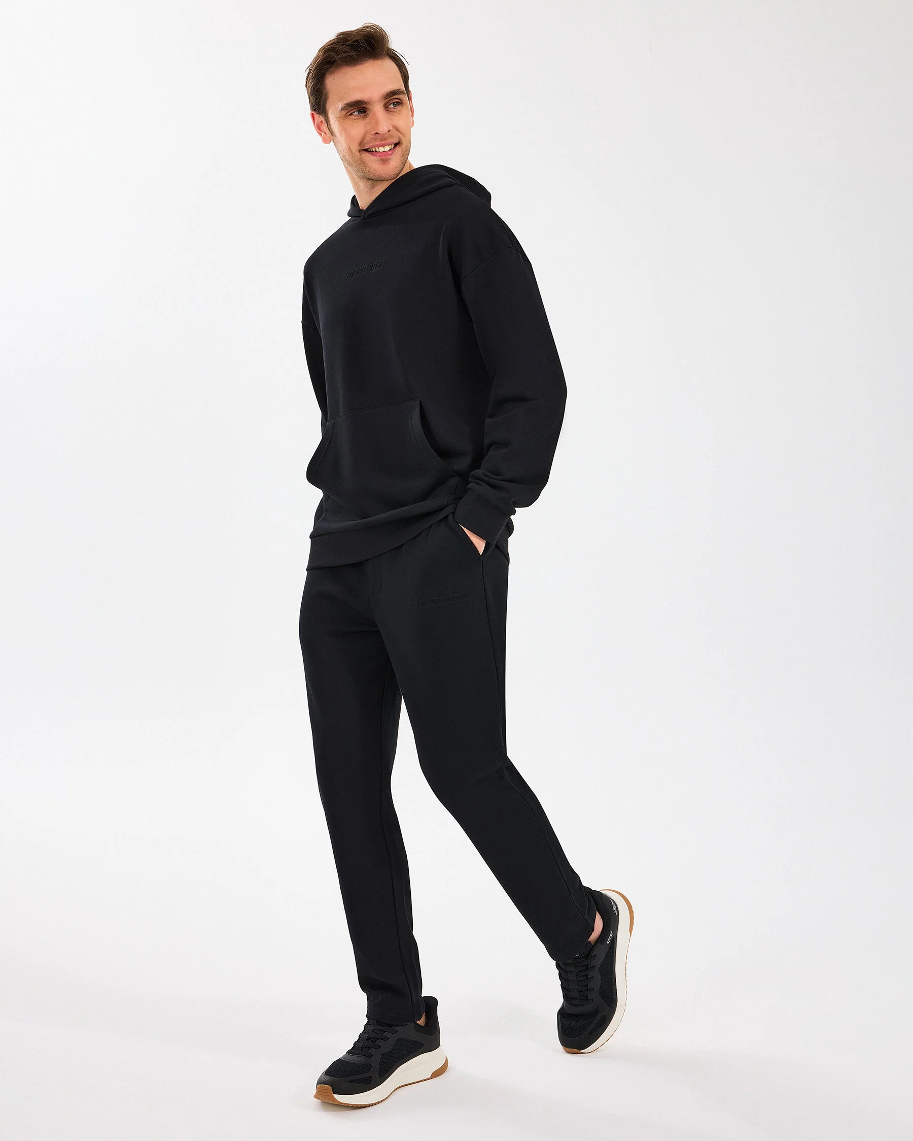 Skechers Essential Hoodie Siyah Erkek Sweatshirt