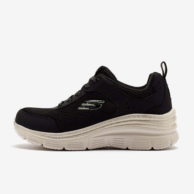 Skechers Fashion Fit Kadın Beyaz/Gümüş Sneaker