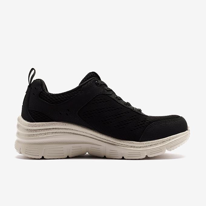 Skechers Fashion Fit Kadın Beyaz/Gümüş Sneaker
