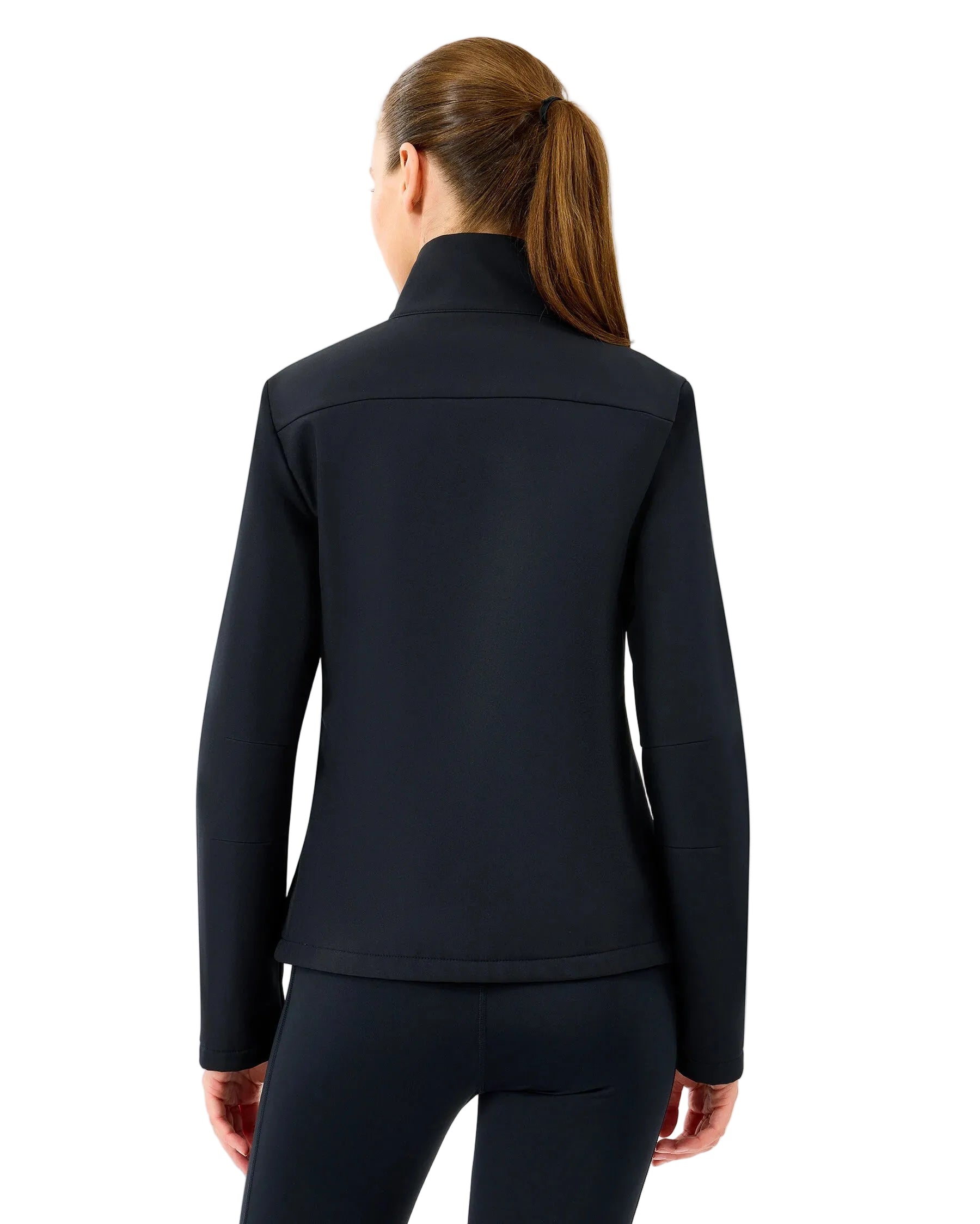 Skechers Fitted Softshell Turtle Neck Kadın Mont - Siyah