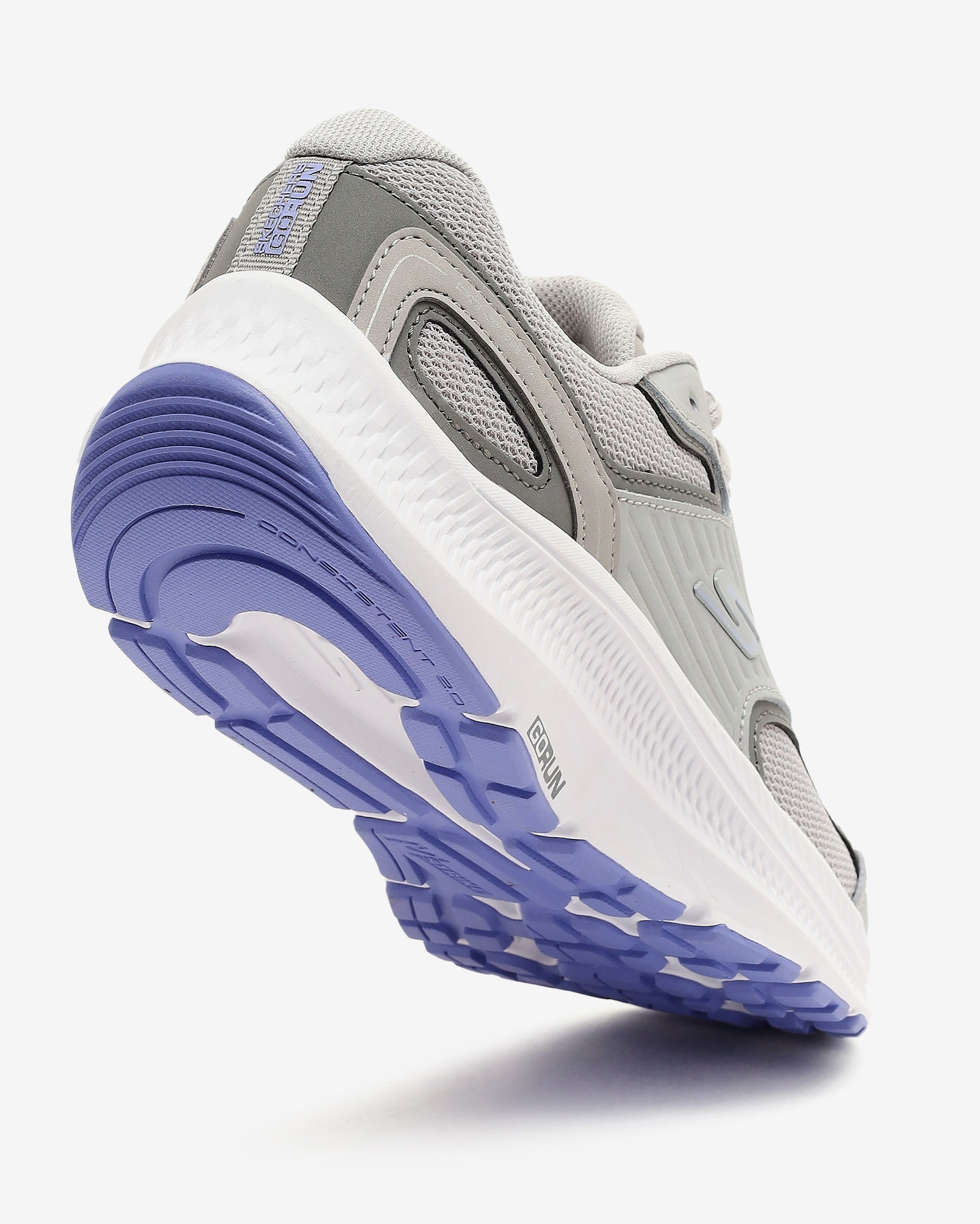 Skechers Go Run Consıstent 2.0 Advantage Kadın Gri/Mor Koşu - Yürüyüş Ayakkabısı