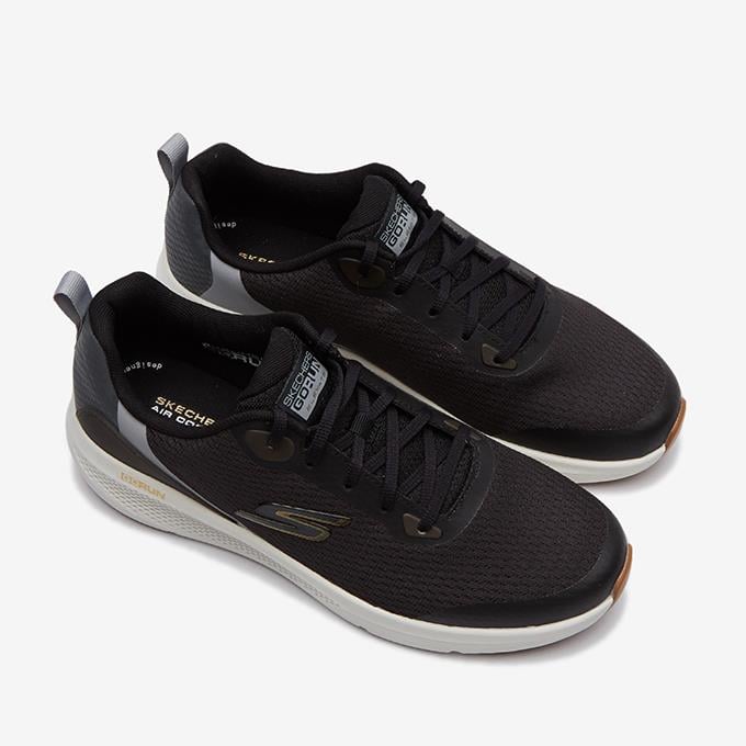 Skechers Go Run Elevate Orbiter Siyah Erkek Koşu Ayakkabısı
