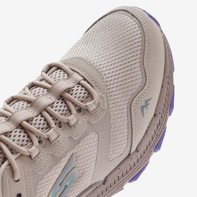 Skechers Go Run Trail Altitude 2.0 - Ravine Kadın Naturel/Mor Koşu - Yürüyüş Ayakkabısı