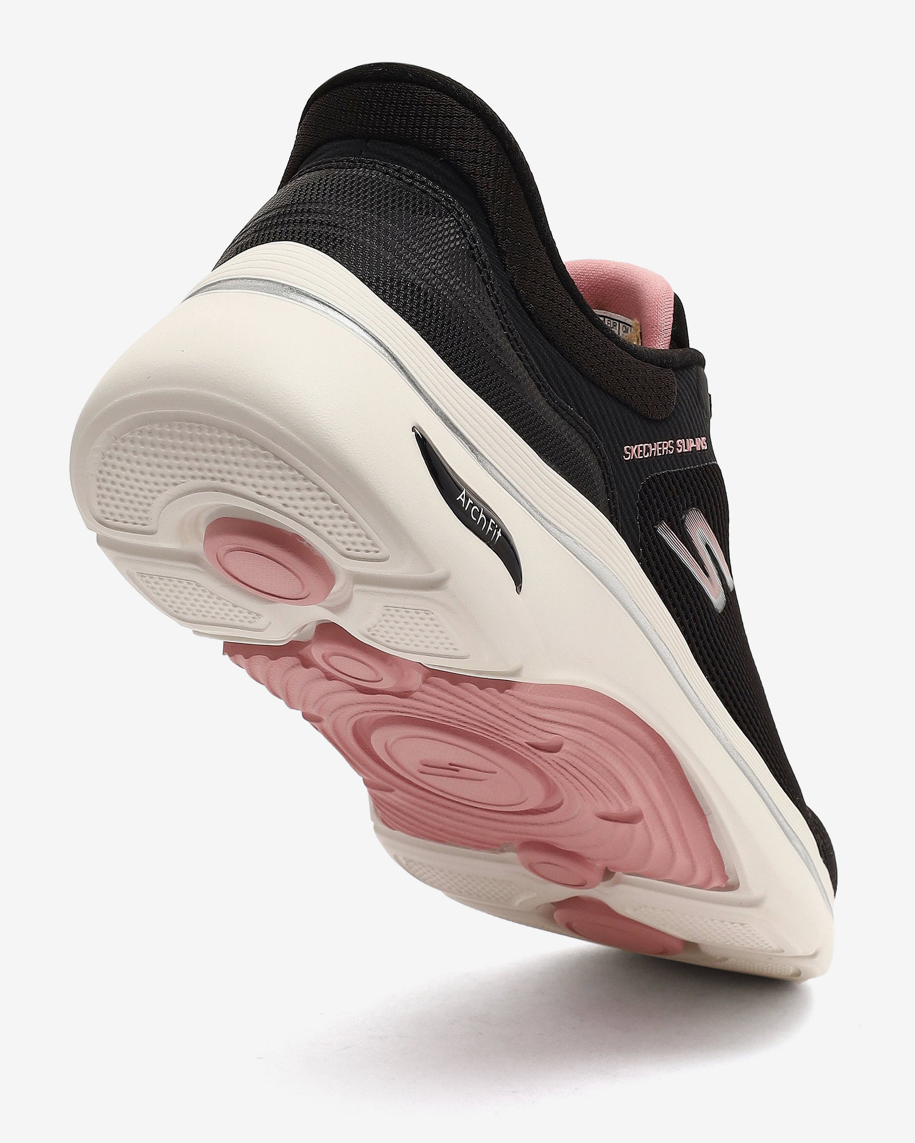 Skechers Go Walk Arch Fıt 2.0 Kadın Siyah/Pembe Koşu - Yürüyüş Ayakkabısı