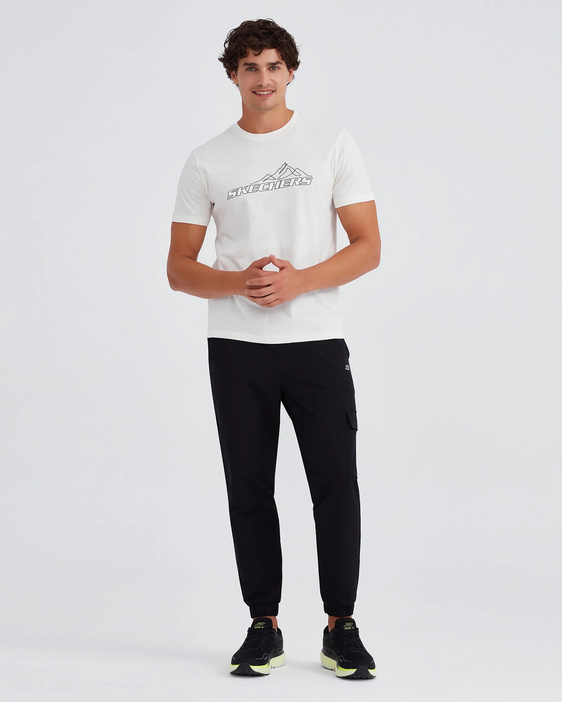Skechers Graphic M Graphic Beyaz Erkek T-Shirt