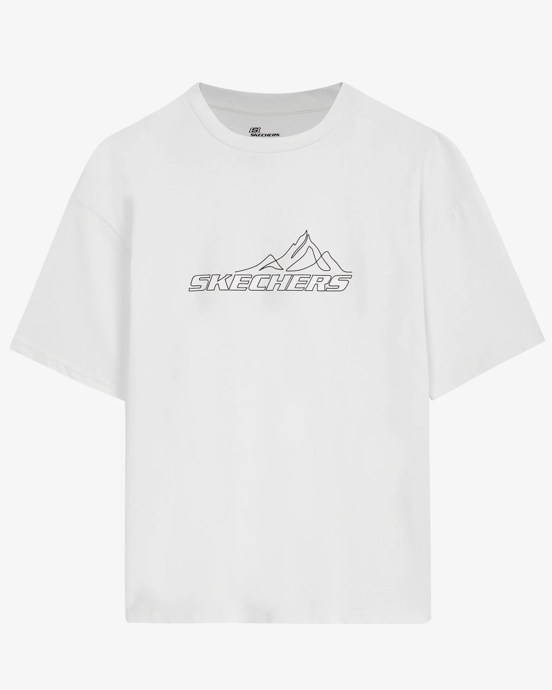 Skechers Graphic M Graphic Beyaz Erkek T-Shirt