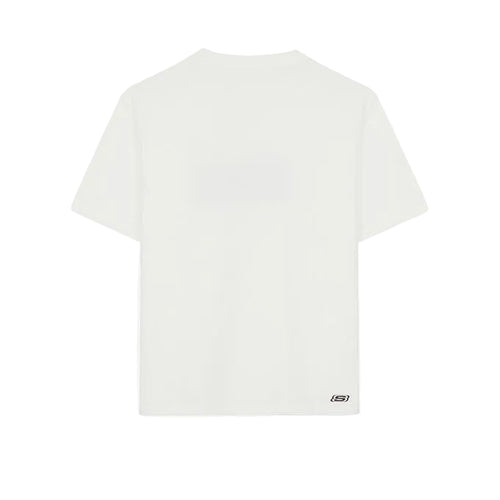 Skechers Graphic Short Sleeve Erkek T-Shirt - Kırık Beyaz