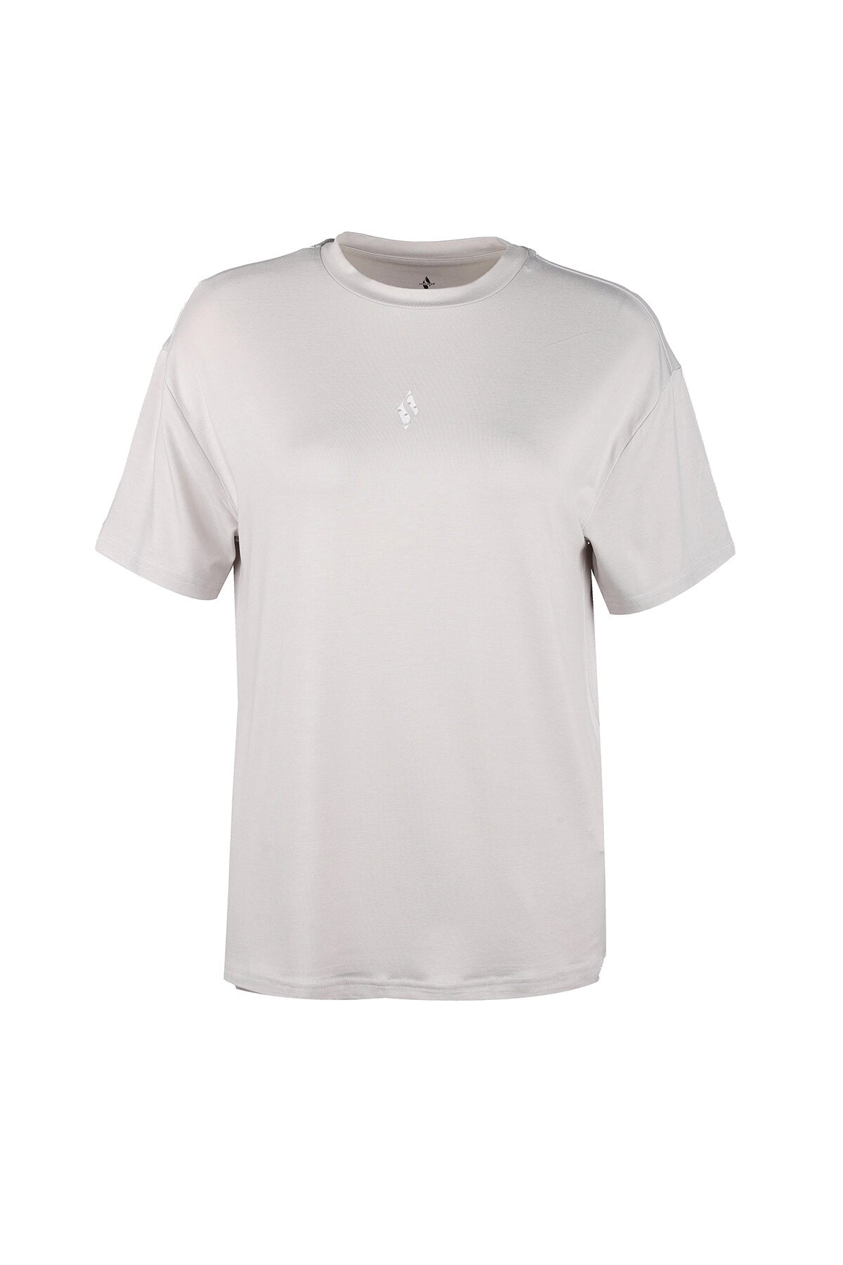 Skechers Graphic Short Sleeve Gri Kadın T-Shirt