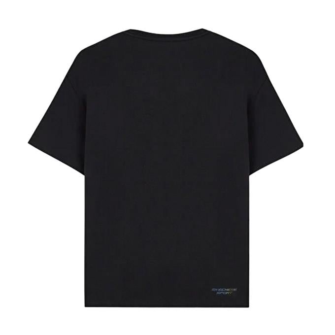 Skechers Graphic Short Sleeve Siyah Kadın T-Shirt