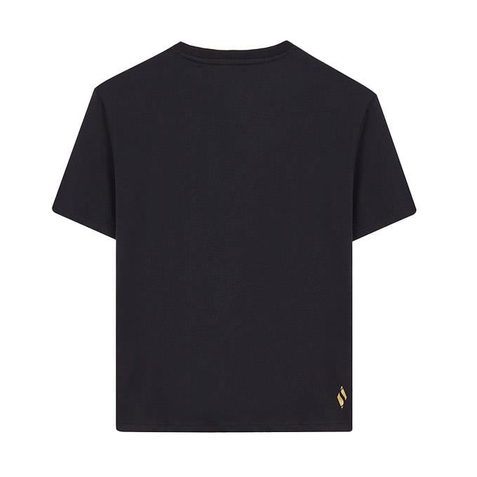 Skechers Graphic Short Sleeve Siyah Kadın T-Shirt
