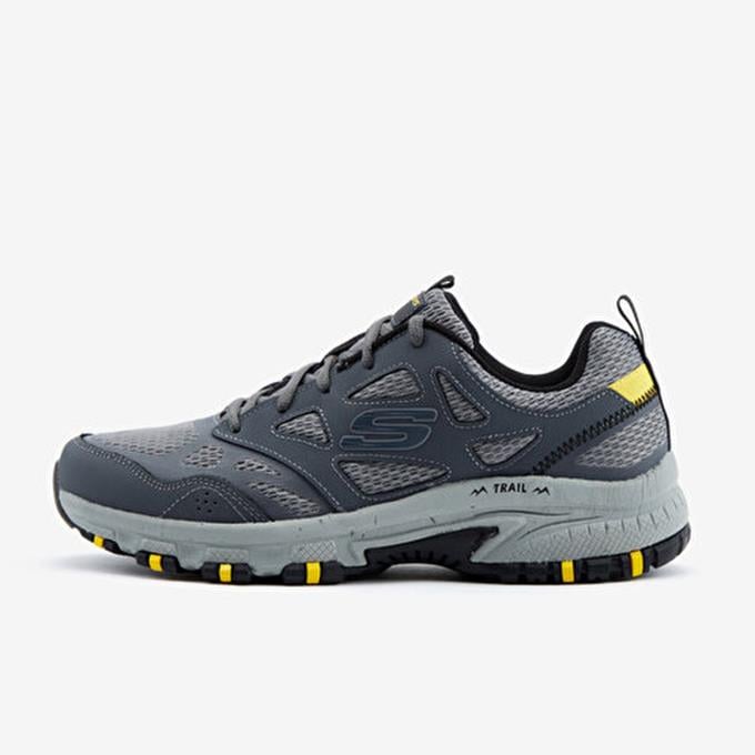 Skechers Hillcrest Erkek Gri/Siyah Sneaker