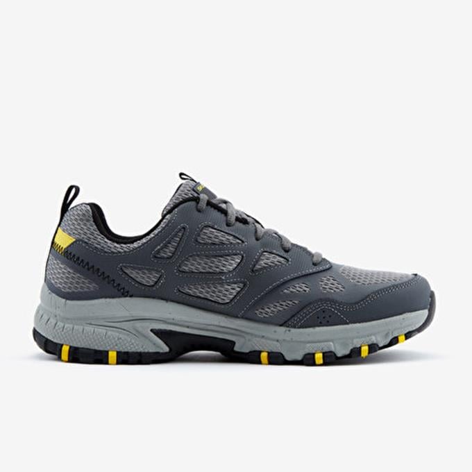 Skechers Hillcrest Erkek Gri/Siyah Sneaker