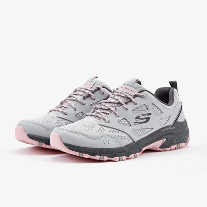 Skechers Hillcrest Kadın Gri/Pembe Outdoor Ayakkabı