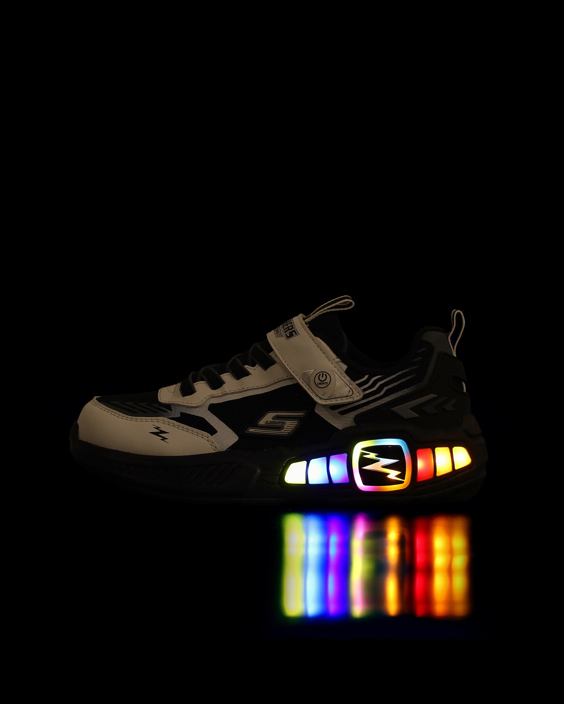 Skechers Lıght Storm 3 Çocuk - Erkek Beyaz/Siyah Sneaker