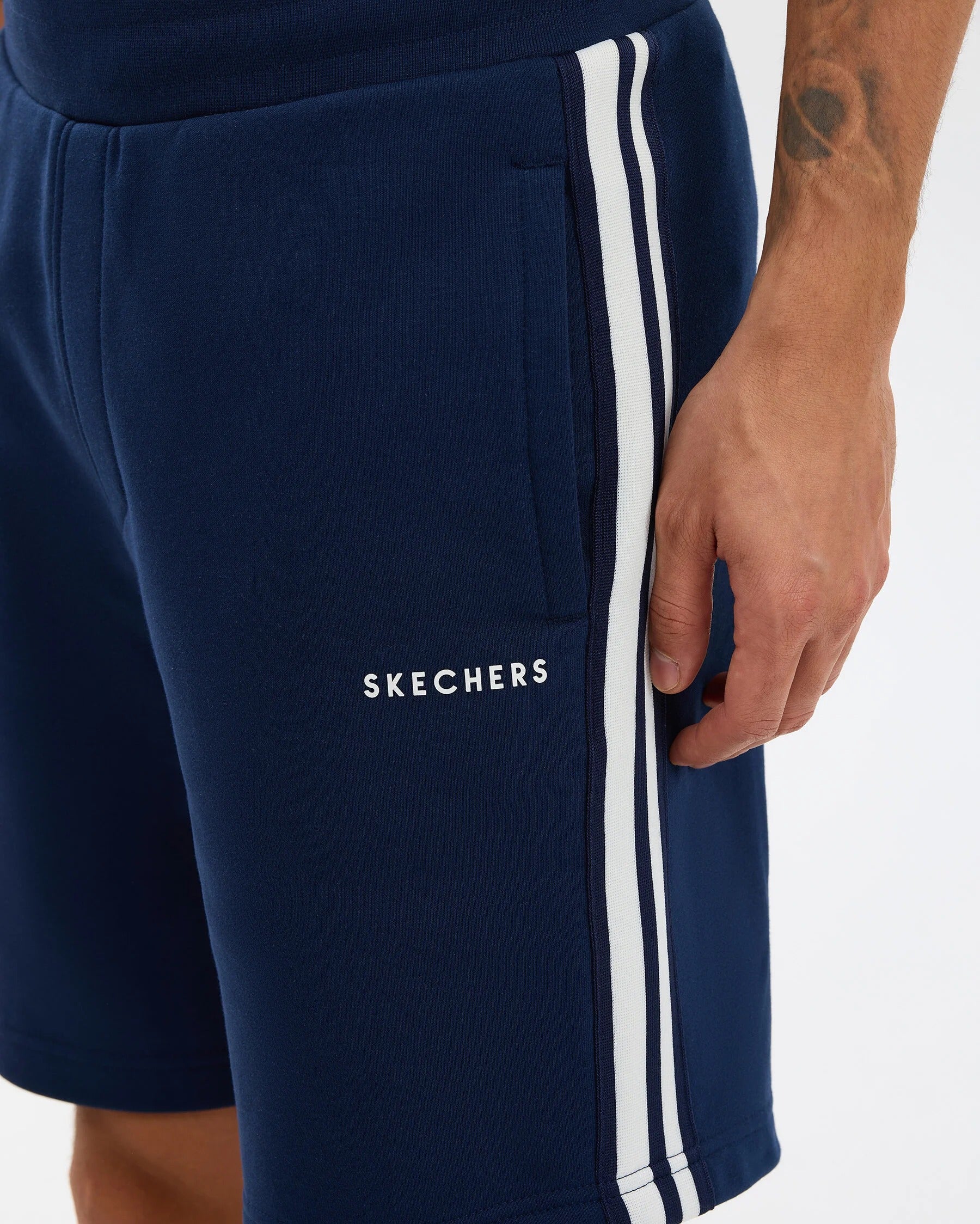 Skechers  Lightweight Fleece Sweat Erkek Şort - Lacivert